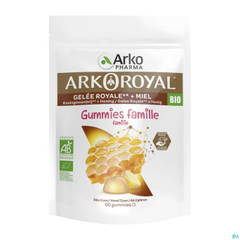 Arkoroyal famille bio    gommes  60