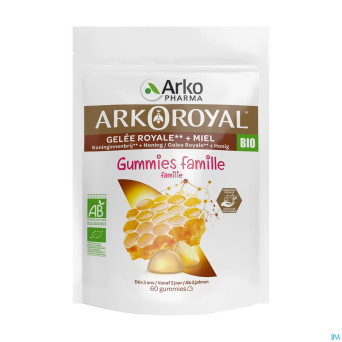 Arkoroyal famille bio    gommes  60