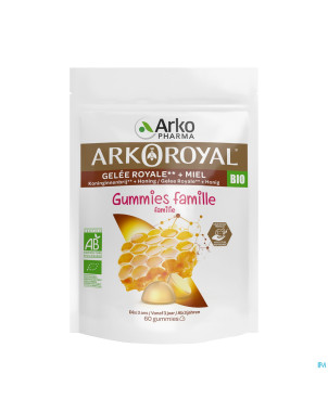 Arkoroyal famille bio    gommes  60