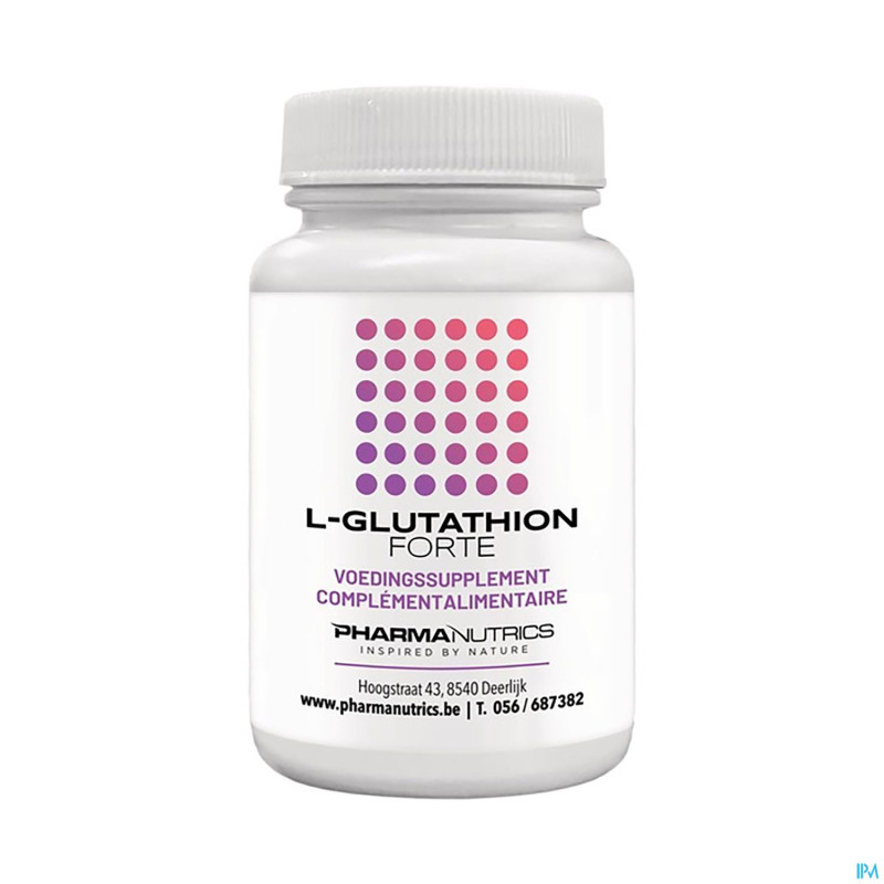 L glutathion forte v-caps 30    pharmanutrics