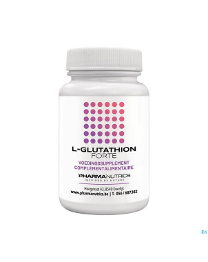 L glutathion forte v-caps 30    pharmanutrics