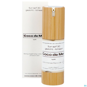 Coco de mer spf30 visage corps 30ml
