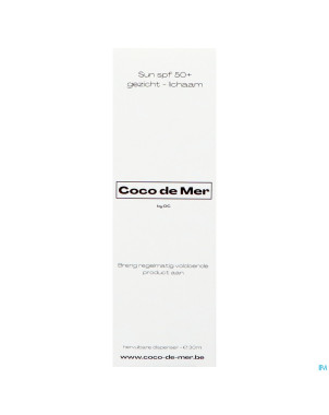 Coco de mer spf50 visage corps 30ml