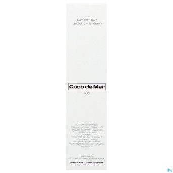 Coco de mer spf50 visage corps 50ml