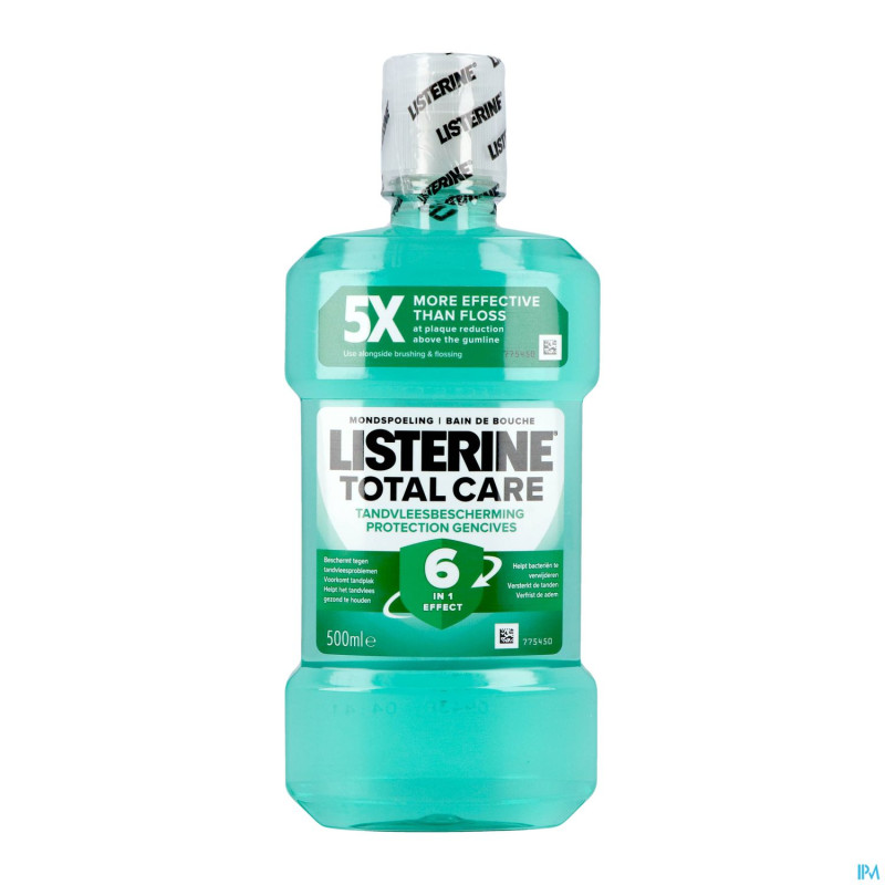 Listerine total care protection gencives  500ml nf