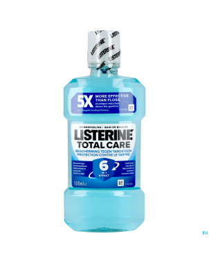 Listerine total care protection a/tartre 500ml nf
