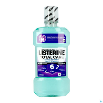 Listerine total care dents sensibles    500ml nf