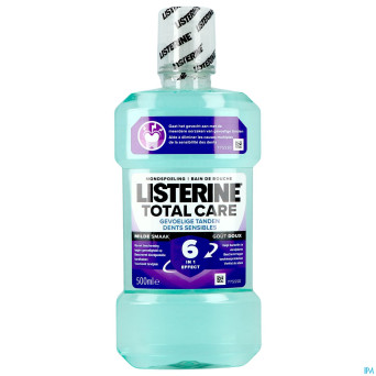 Listerine total care dents sensibles    500ml nf