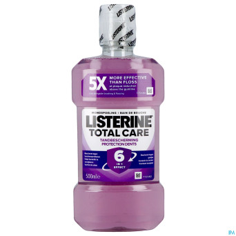 Listerine total care protection dents    500ml nf
