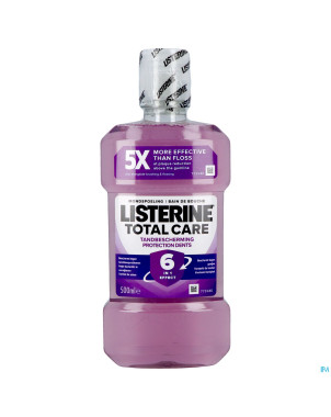 Listerine total care protection dents    500ml nf