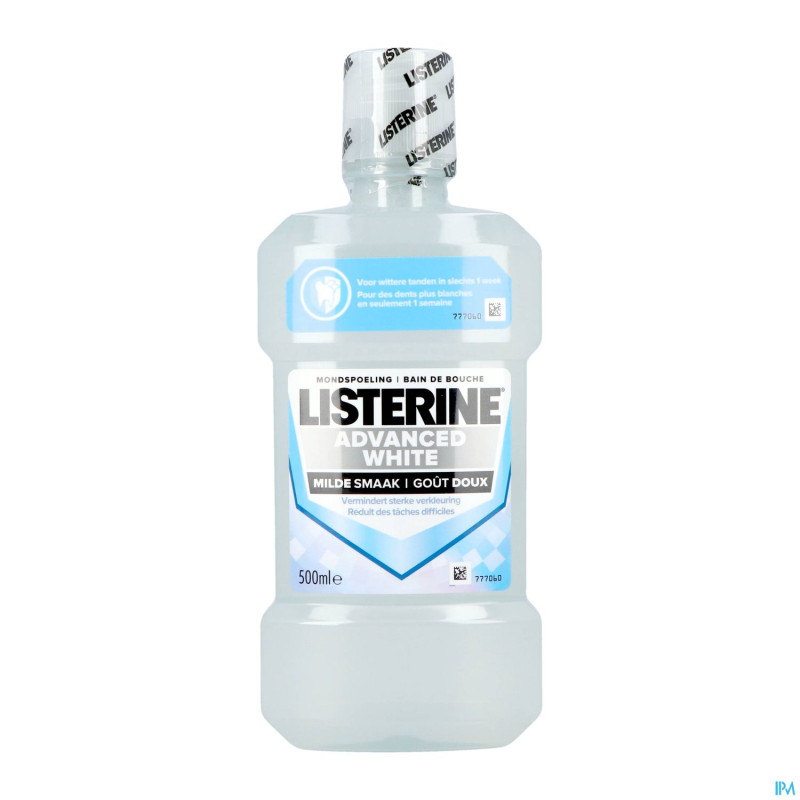 Listerine advanced white   500ml nf