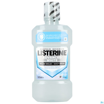 Listerine advanced white   500ml nf