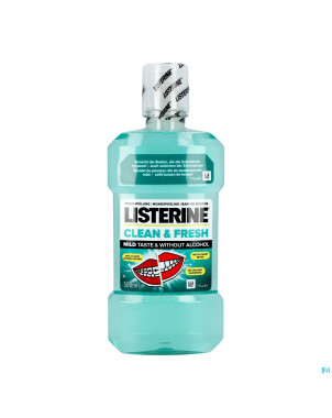 Listerine clean & fresh    500ml nf