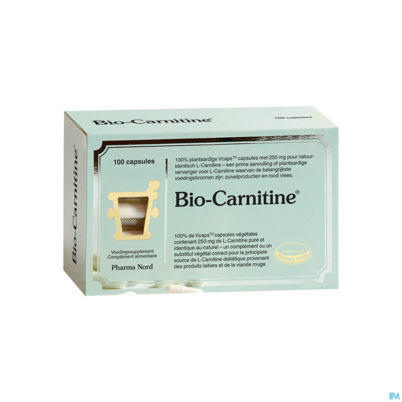 Bio-carnitine 250mg    v-caps 100