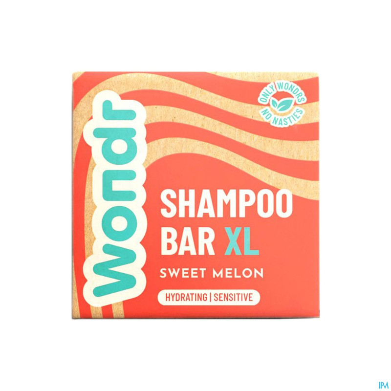 Wondr barre shampooing xl sweet melon 110g