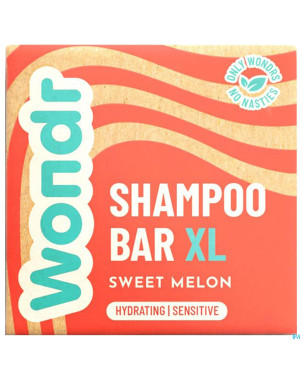 Wondr barre shampooing xl sweet melon 110g