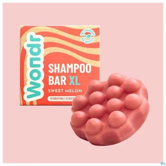 Wondr barre shampooing xl sweet melon 110g