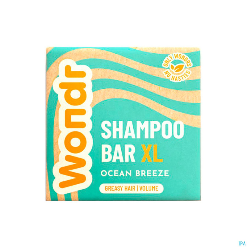 Wondr barre shampooing xl ocean breeze 110g