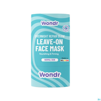 Wondr facemask overnight repair glow 46g