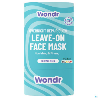 Wondr facemask overnight repair glow 46g