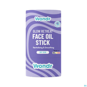 Wondr glow retreat face oil stick rev.&smooth.46g