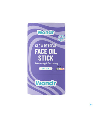 Wondr glow retreat face oil stick rev.&smooth.46g