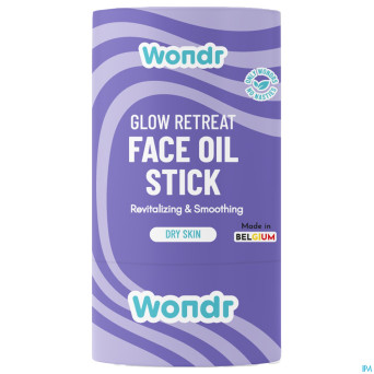 Wondr glow retreat face oil stick rev.&smooth.46g