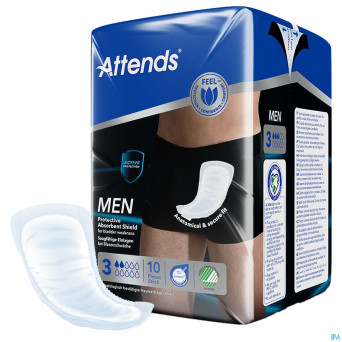 Attends men protective absorbent shield    3