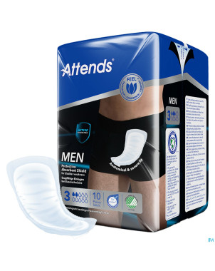 Attends men protective absorbent shield    3