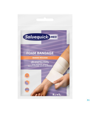 Salvequick foam plaster    8cmx1m