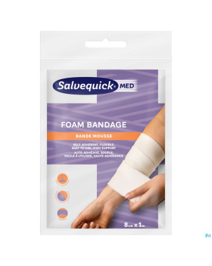 Salvequick foam plaster    8cmx1m