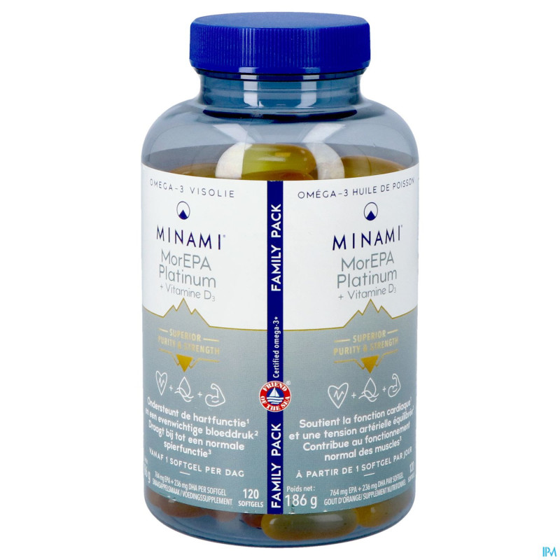 Minami morepa platinum vitamine d3    caps 120