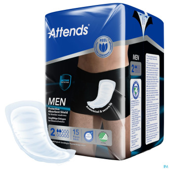 Attends men protective absorbent shield    2