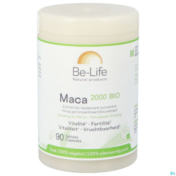 Maca 2000 bio be life nf pot caps  90 remp.3507027