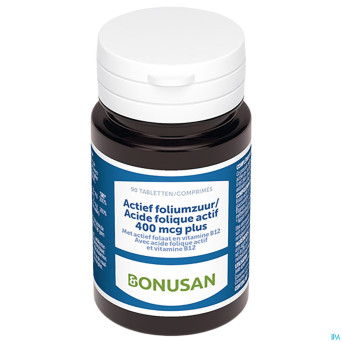 Actief foliumzuur 400 complex tabl 90 bonusan