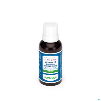 Vitamine enfant d3 5mcg gouttes    30ml bonusan