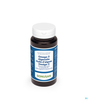 Omega 3 algenolie    softcaps 60 bonusan