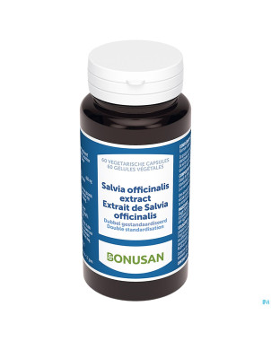 Salvia officinalis extrait    caps 60 bonusan