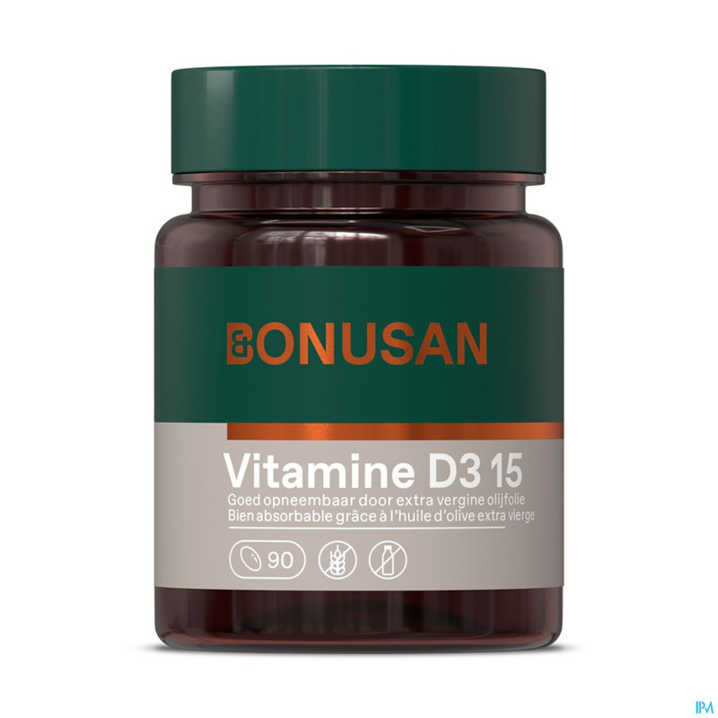 Vitamine d3 15mcg/600 ie    softcaps 90 bonusan