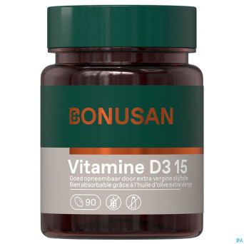 Vitamine d3 15mcg/600 ie    softcaps 90 bonusan