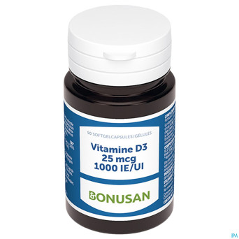 Vitamine d3 25mcg/1000 ie    softcaps 90 bonusan