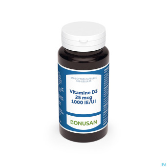 Vitamine d3 25mcg/1000 ie    softcaps 300 bonusan