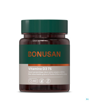 Vitamine d3 75mcg/ 3000 ie    softcaps 60 bonusan