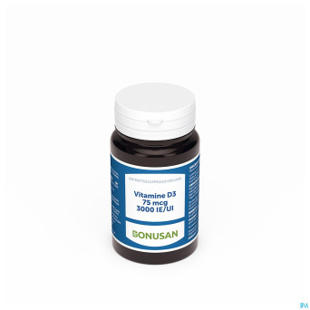 Vitamine d3 75mcg/ 3000 ie    softcaps 120 bonusan