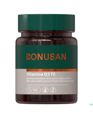 Vitamine d3 75mcg/ 3000 ie    softcaps 120 bonusan