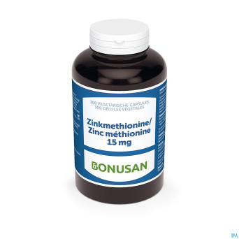 Zinkmethionine 15mg    caps 300 bonusan