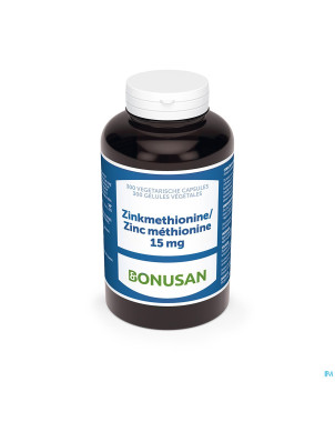 Zinkmethionine 15mg    caps 300 bonusan