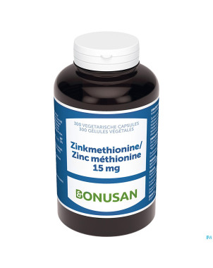 Zinkmethionine 15mg    caps 300 bonusan