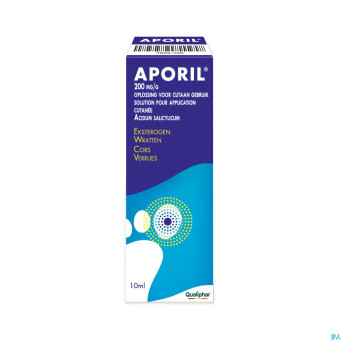 Aporil 200mg/g sol application cutanee    10ml
