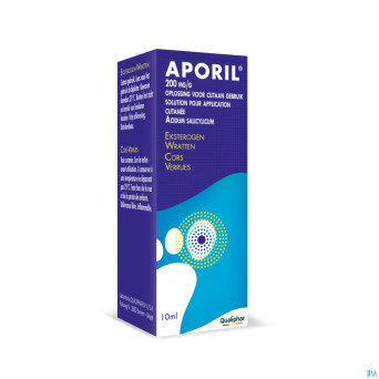 Aporil 200mg/g sol application cutanee    10ml